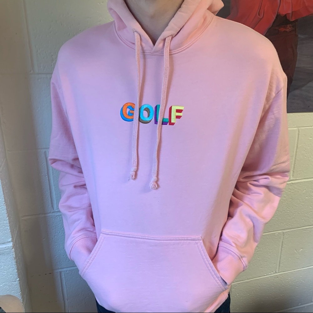 AUTHENTIC golf block letter hoodie!!